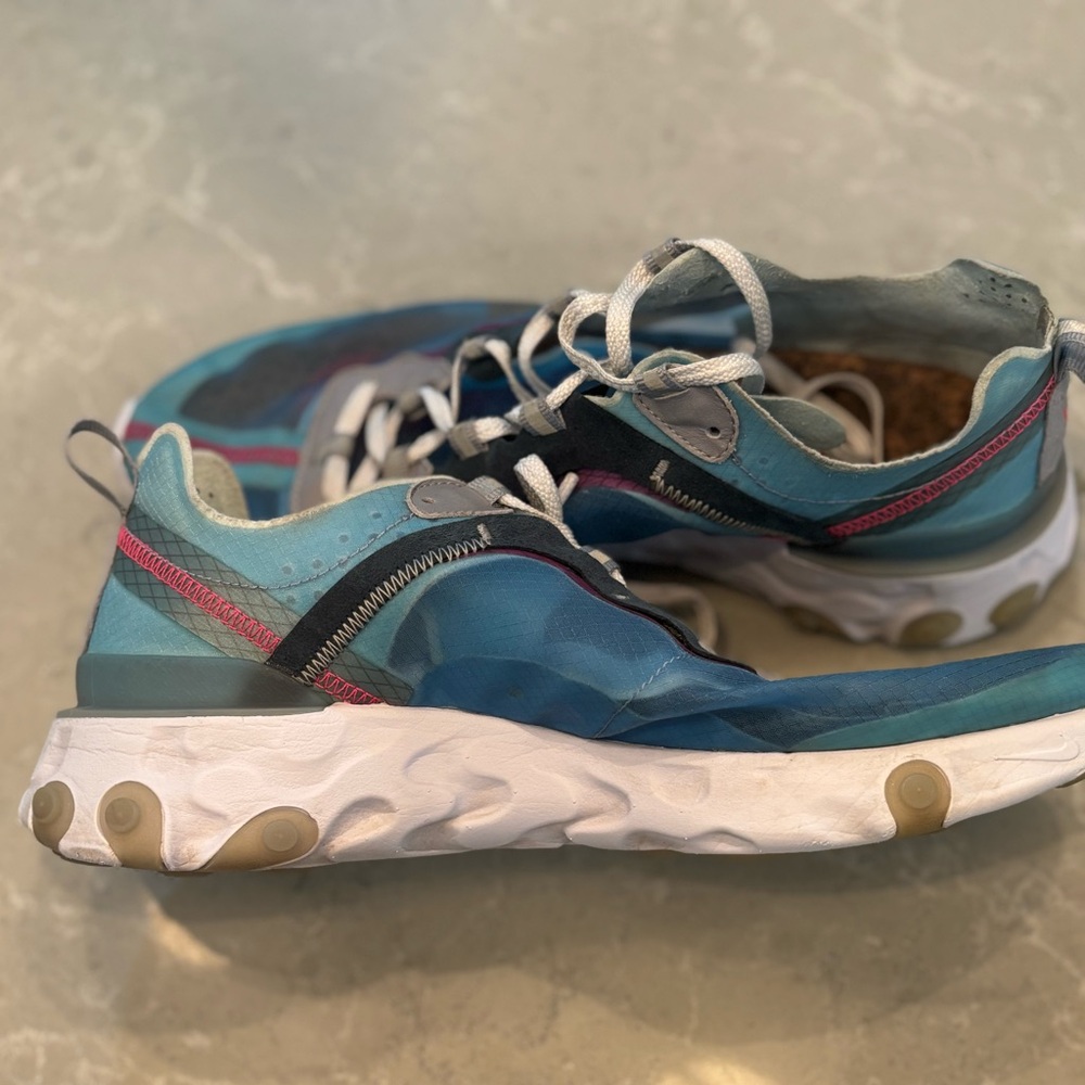 Men’s Nike React Element 87 - ROYAL TINT - Size 10 - Picture 4 of 12